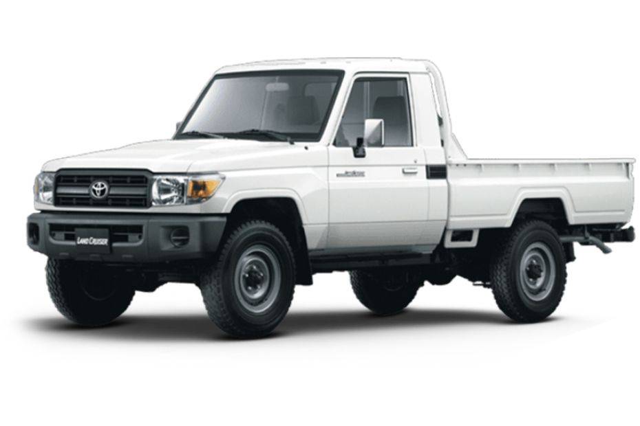 تويوتا LC Pickup أبيض